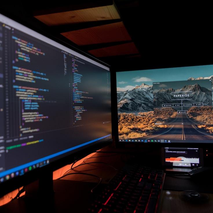 Web app development workspace